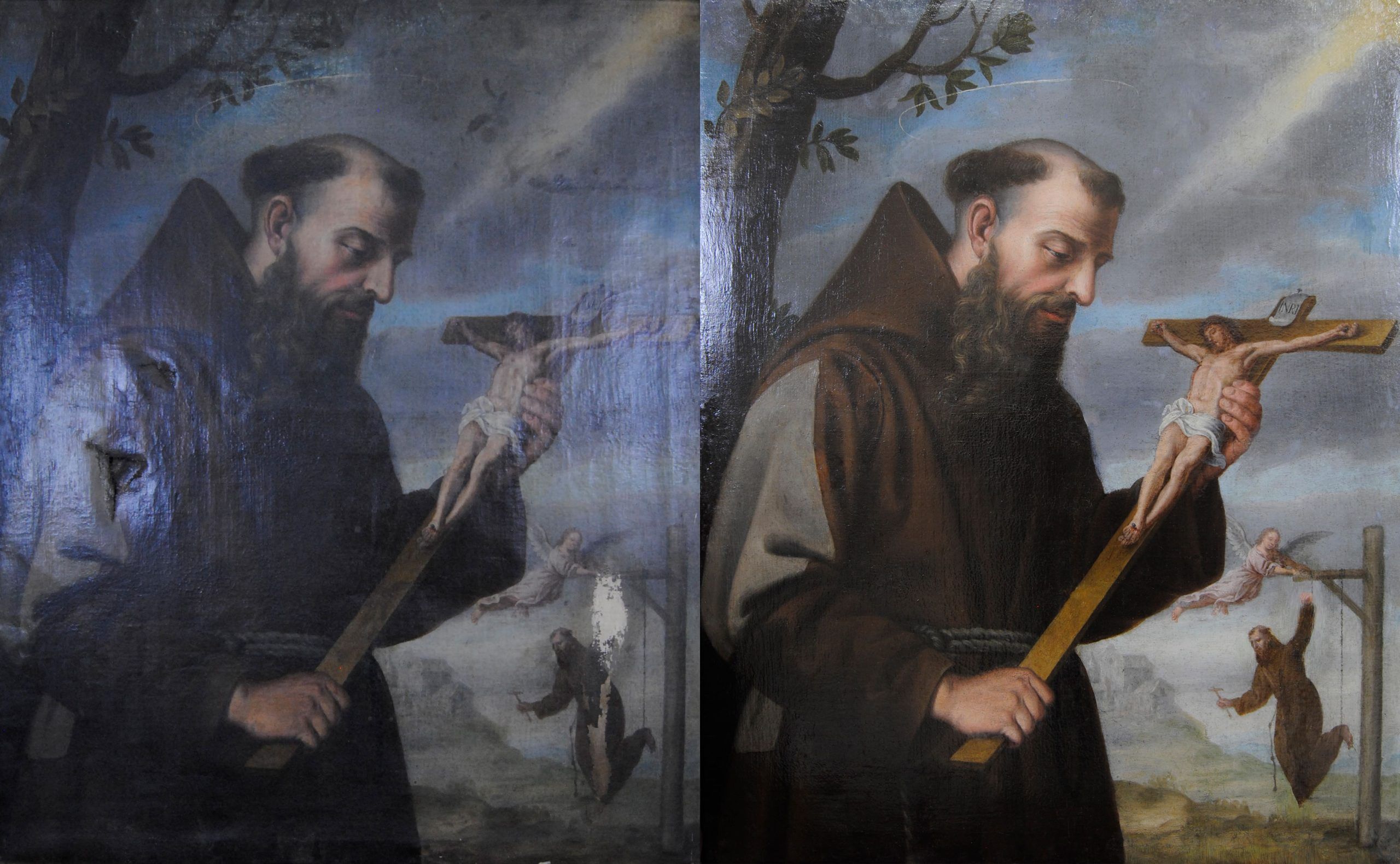 Cuadro S. José de Leonisa Capuchinos