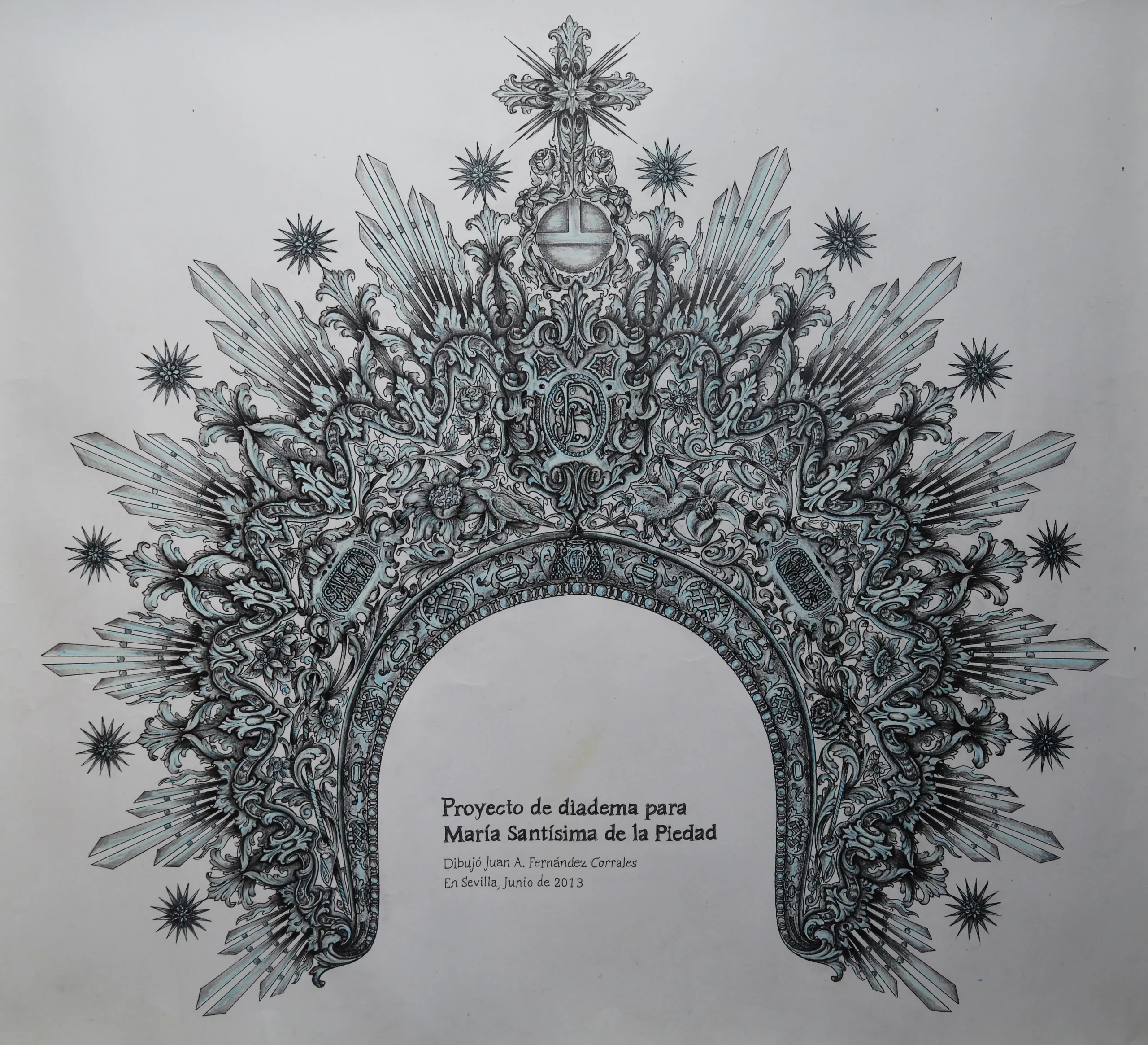 Diadema boceto