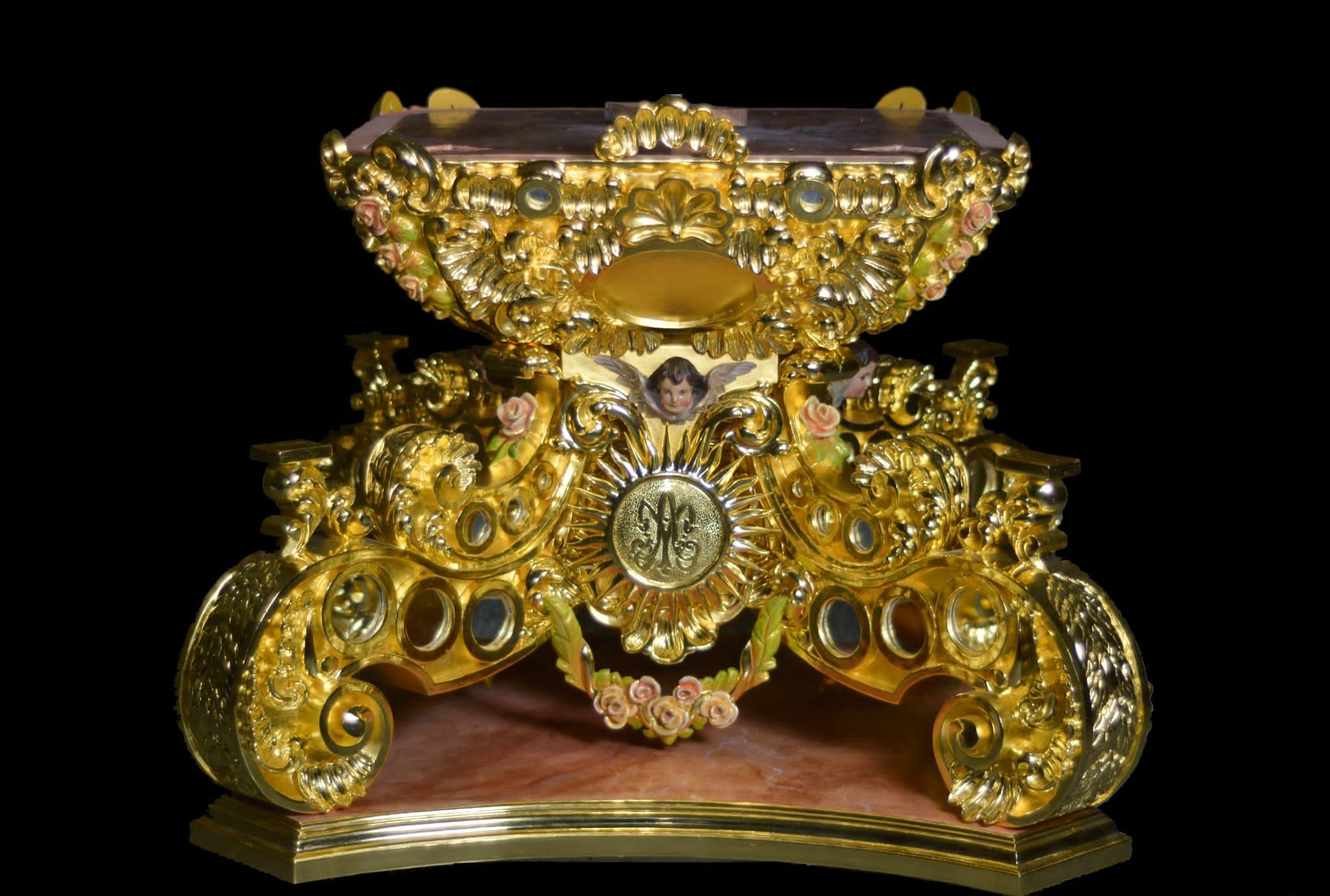 Peana procesional Virgen del Carmen 2