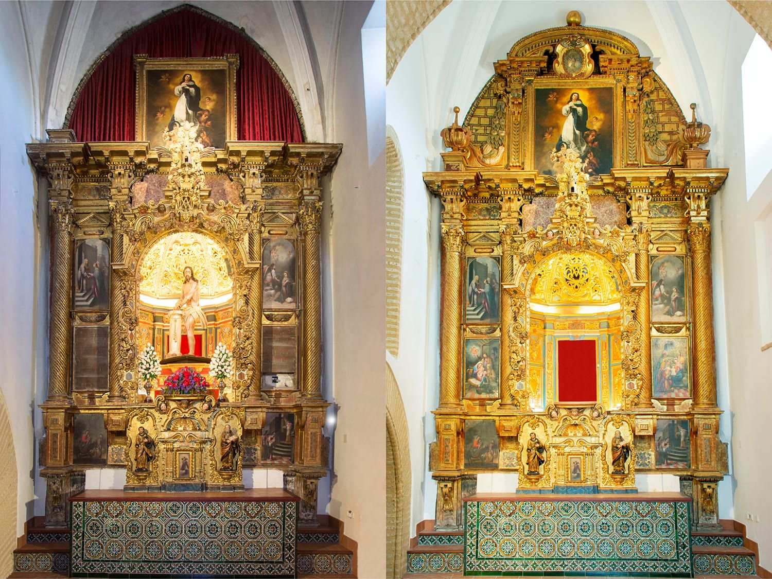 Retablo Mayor Ermita del Castillo de Lebrija