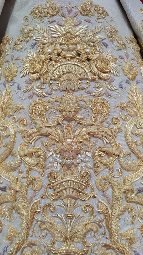 Saya Virgen de Las Aguas de La Hermandad del Museo de Sevilla